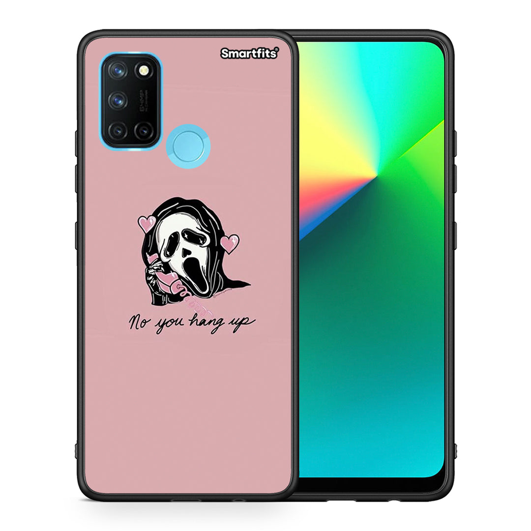 Θήκη Realme 7i / C25 Halloween Hang Up από τη Smartfits με σχέδιο στο πίσω μέρος και μαύρο περίβλημα | Realme 7i / C25 Halloween Hang Up case with colorful back and black bezels