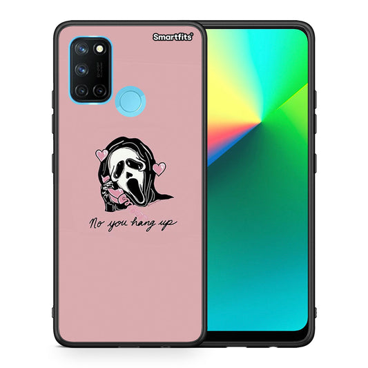 Θήκη Realme 7i / C25 Halloween Hang Up από τη Smartfits με σχέδιο στο πίσω μέρος και μαύρο περίβλημα | Realme 7i / C25 Halloween Hang Up case with colorful back and black bezels