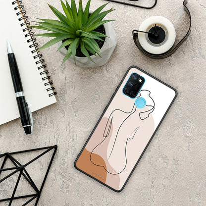 LineArt Woman - Realme 7i / C25 θήκη