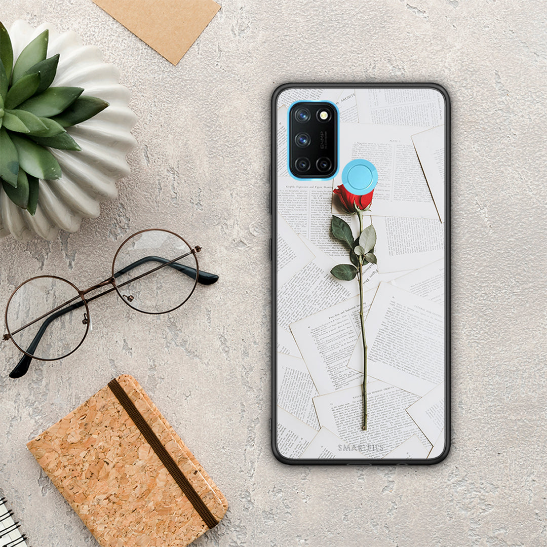 Red Rose - Realme 7i / C25 θήκη