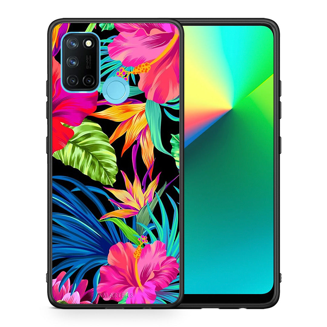 Tropical Flowers - Realme 7i / C25 θήκη