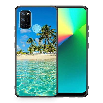Θήκη Realme 7i / C25 Tropical Vibes από τη Smartfits με σχέδιο στο πίσω μέρος και μαύρο περίβλημα | Realme 7i / C25 Tropical Vibes case with colorful back and black bezels