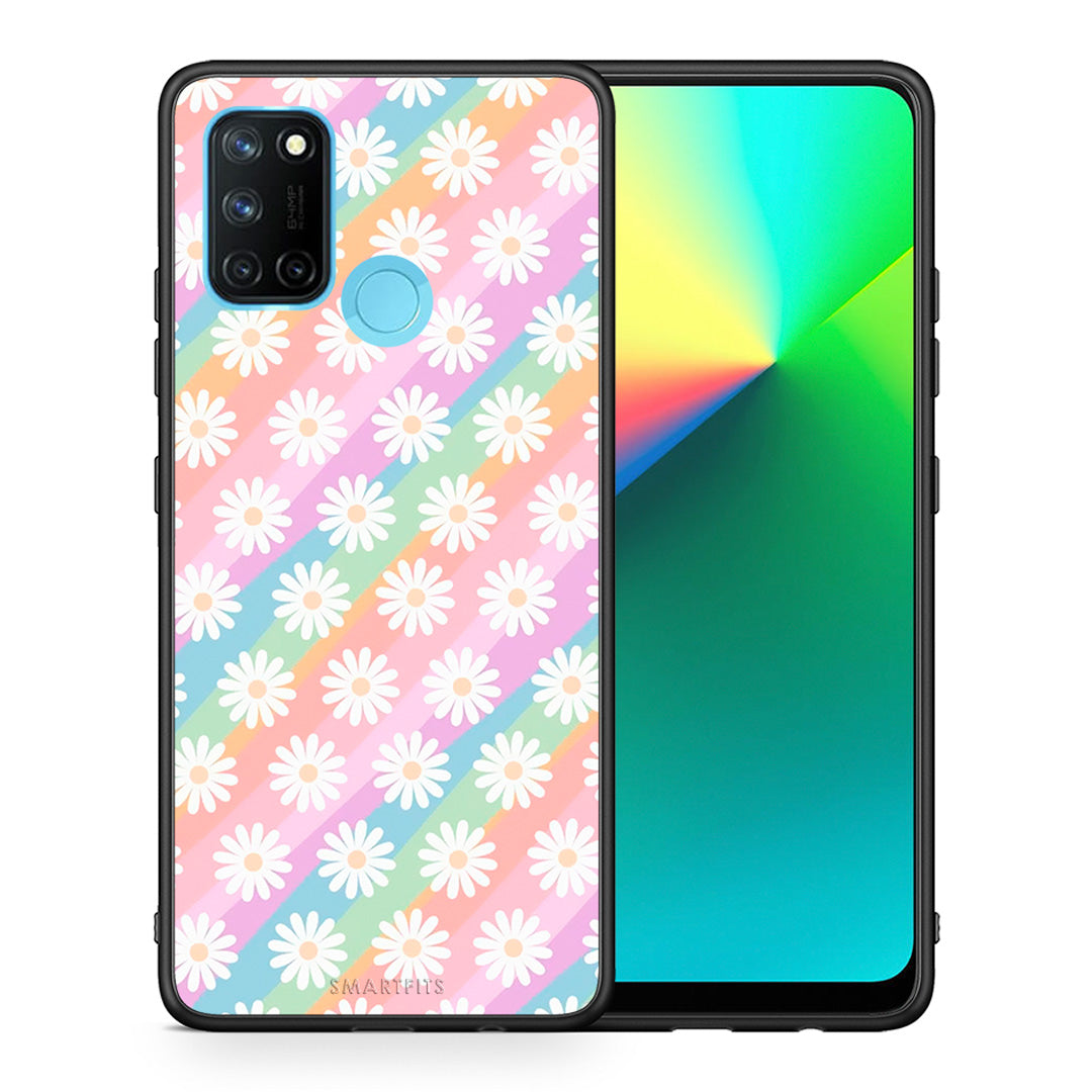 White Daisies - Realme 7i / C25 θήκη