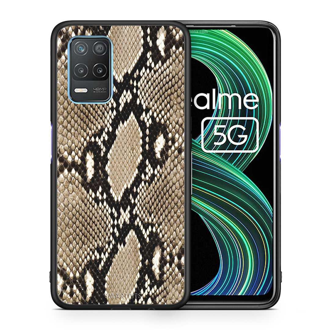 Animal Fashion Snake - Realme 8 5G θήκη