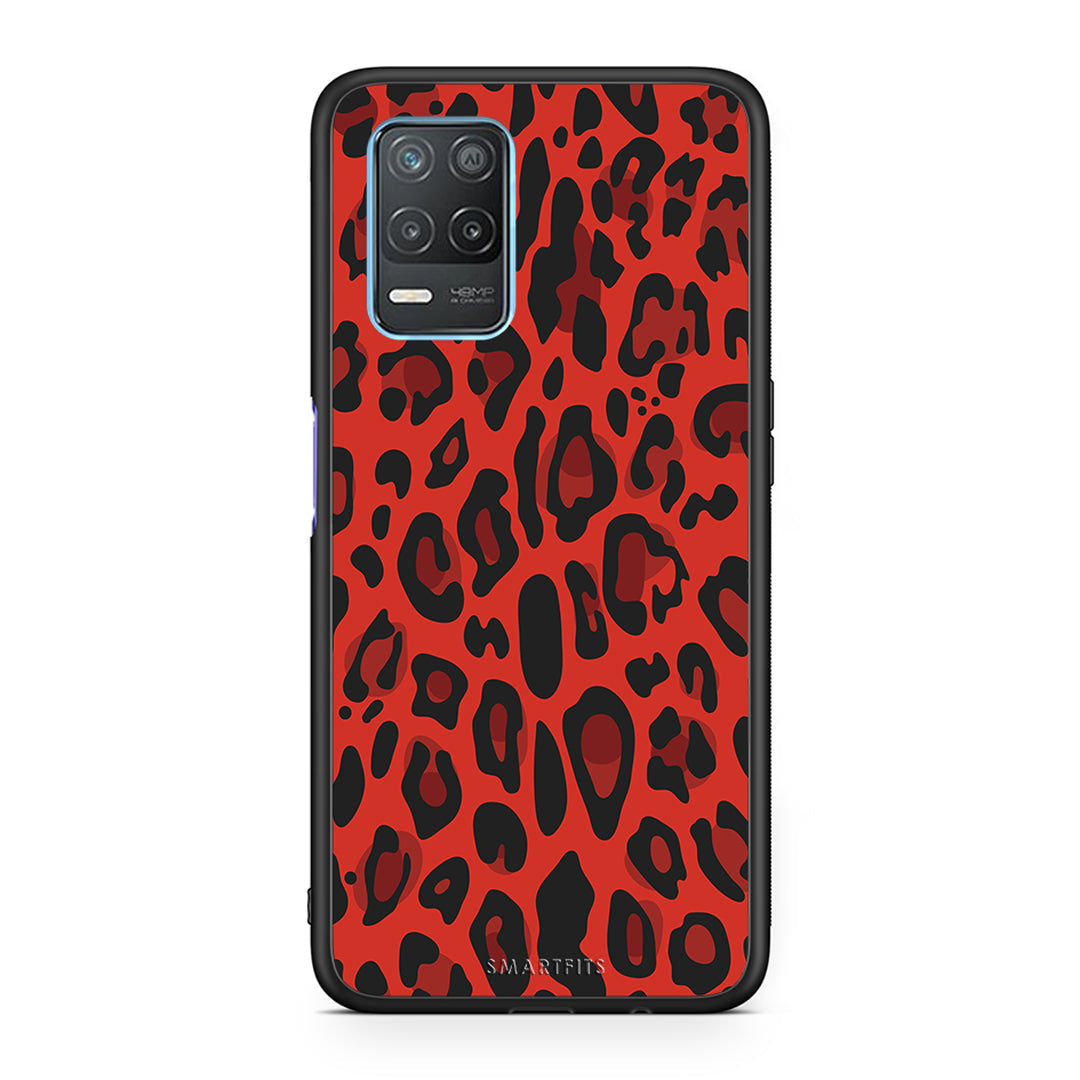 Animal Red Leopard - Realme 8 5G θήκη