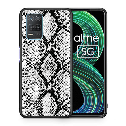 Animal White Snake - Realme 8 5G θήκη
