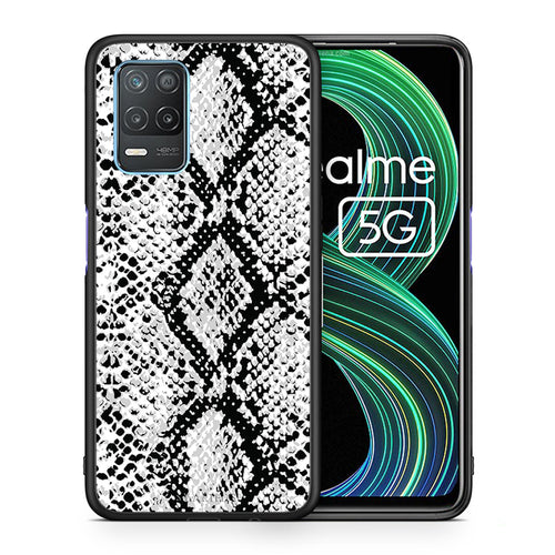 Animal White Snake - Realme 8 5G θήκη