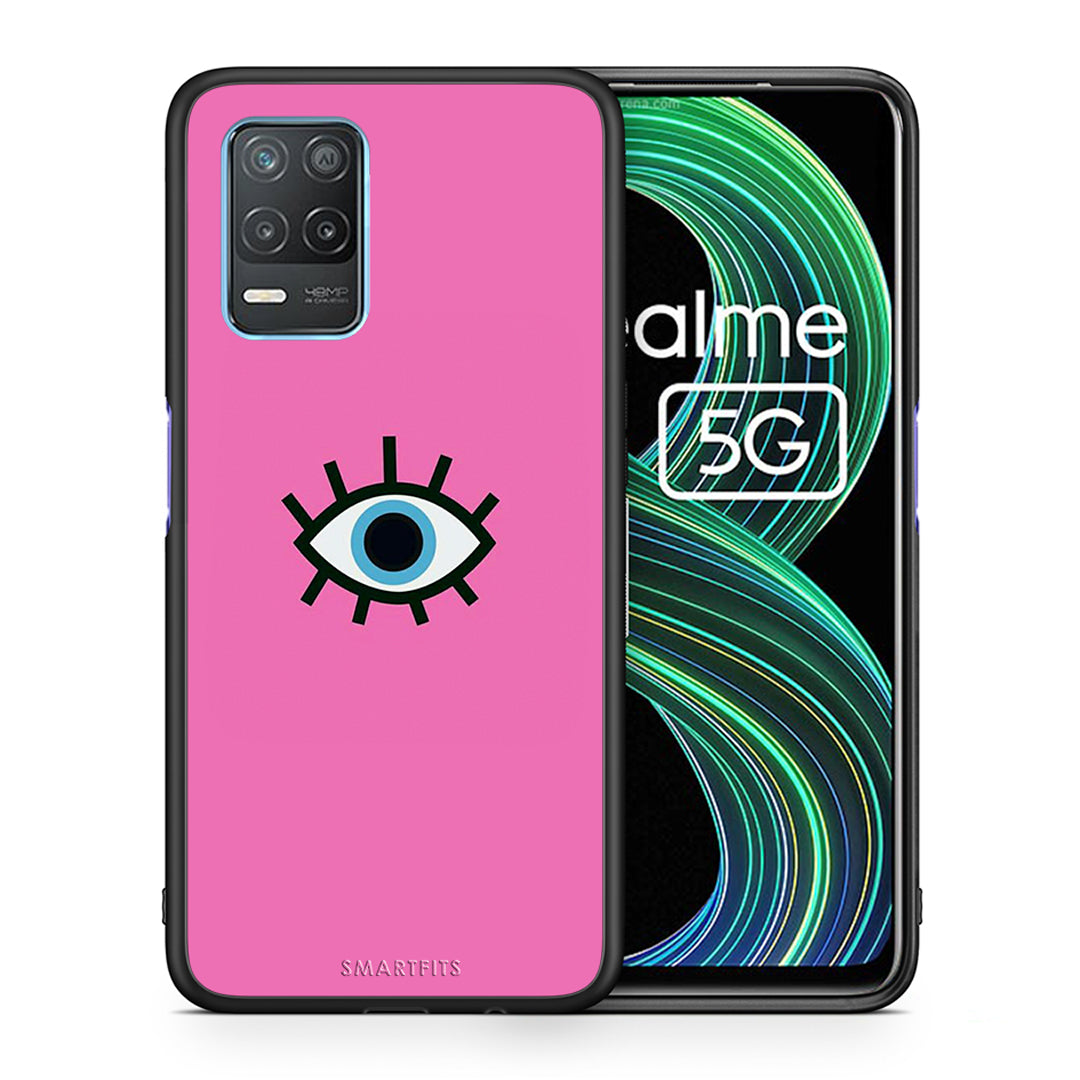 Blue Eye Pink - Realme 8 5G θήκη