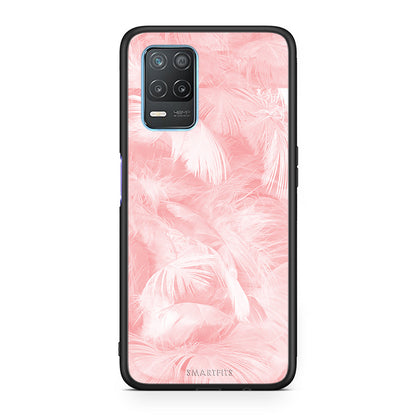 Boho Pink Feather - Realme 8 5G θήκη