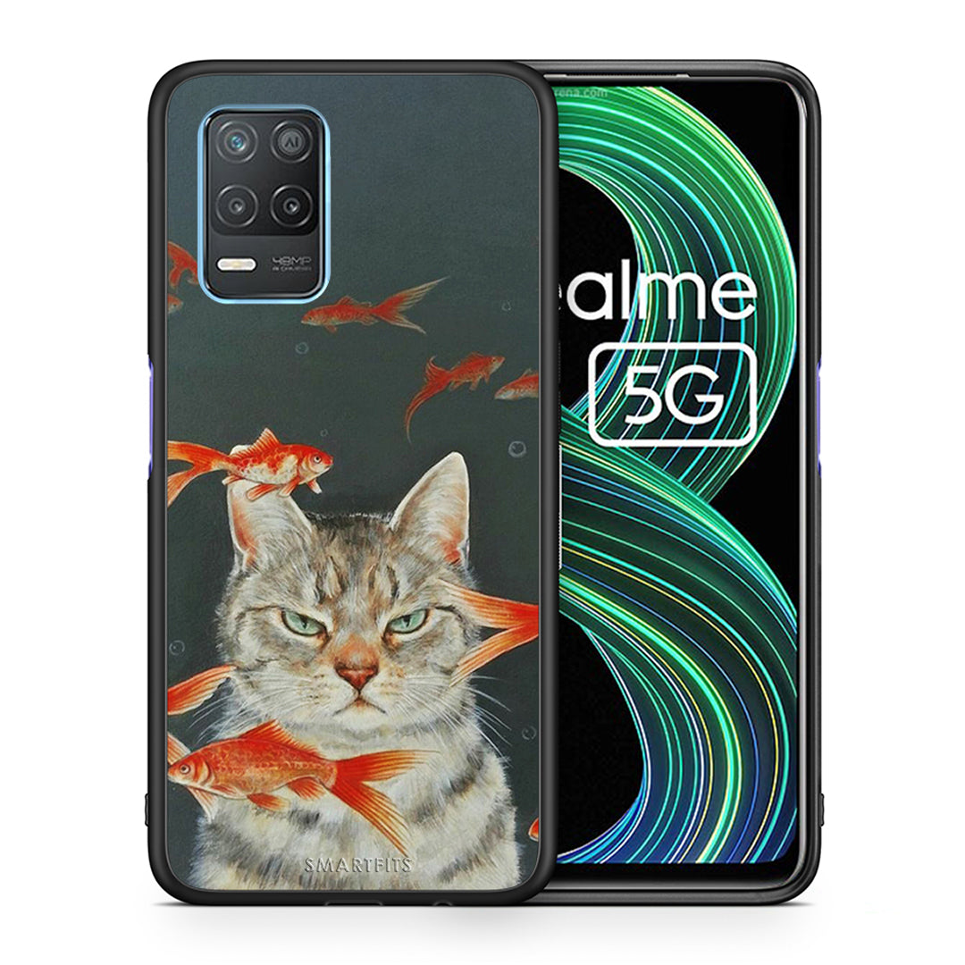 Cat Goldfish - Realme 8 5G θήκη