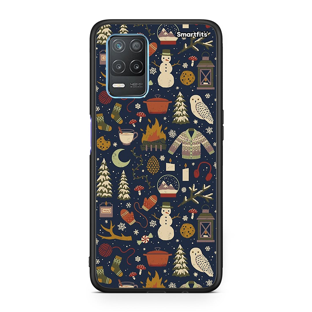 Christmas Elements - Realme 8 5G θήκη