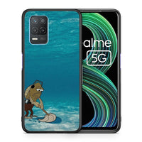 Thumbnail for Θήκη Realme 8 5G Clean The Ocean από τη Smartfits με σχέδιο στο πίσω μέρος και μαύρο περίβλημα | Realme 8 5G Clean The Ocean case with colorful back and black bezels