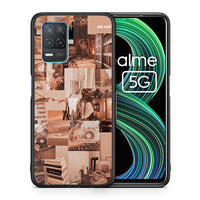 Thumbnail for Θήκη Αγίου Βαλεντίνου Realme 8 5G Collage You Can από τη Smartfits με σχέδιο στο πίσω μέρος και μαύρο περίβλημα | Realme 8 5G Collage You Can case with colorful back and black bezels