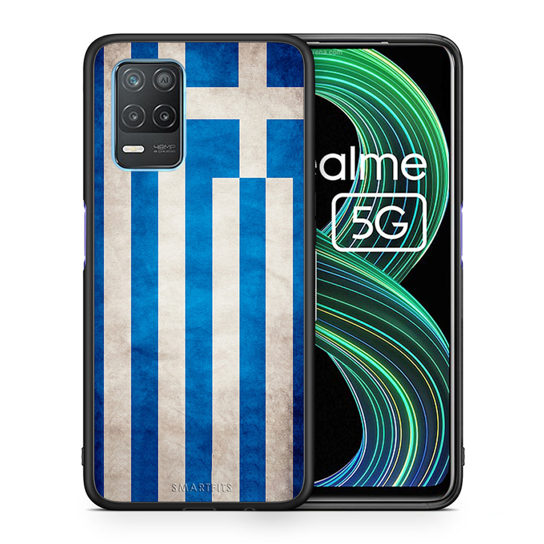 Flag Greek - Realme 8 5G θήκη