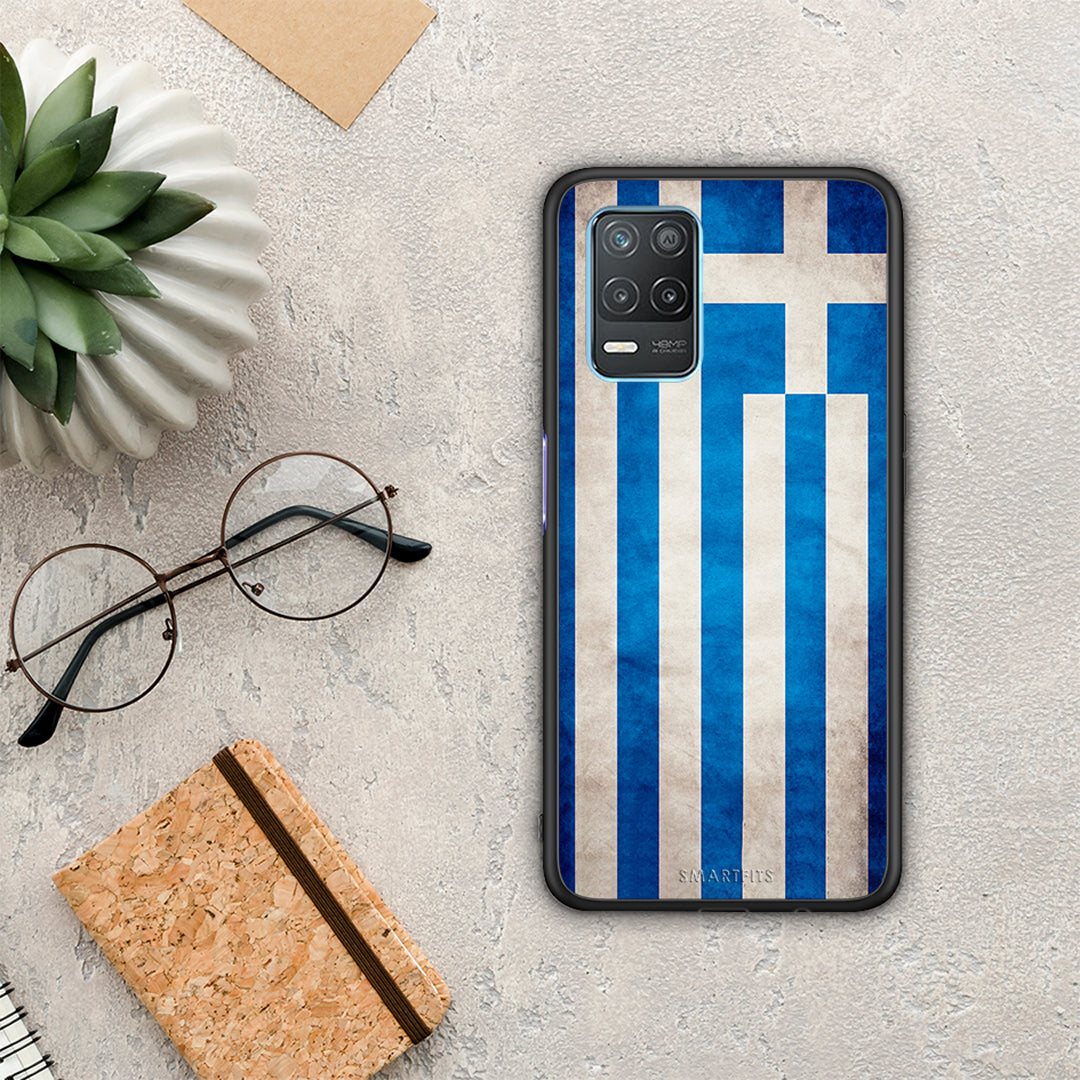 Flag Greek - Realme 8 5G θήκη