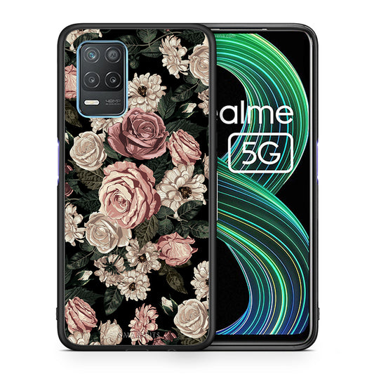 Flower Wild Roses - Realme 8 5G θήκη