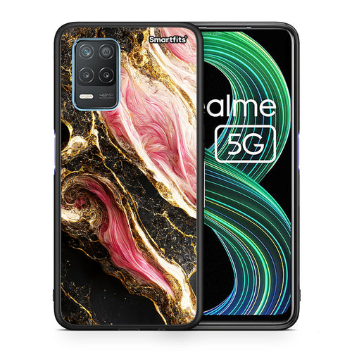 Glamorous Pink Marble - Realme 8 5G θήκη