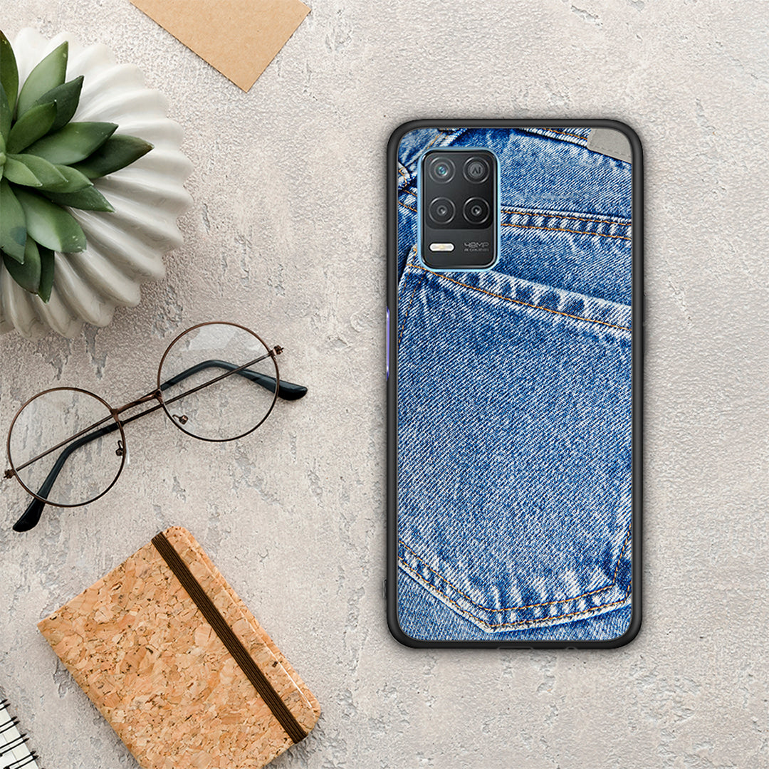 Jeans Pocket - Realme 8 5G θήκη