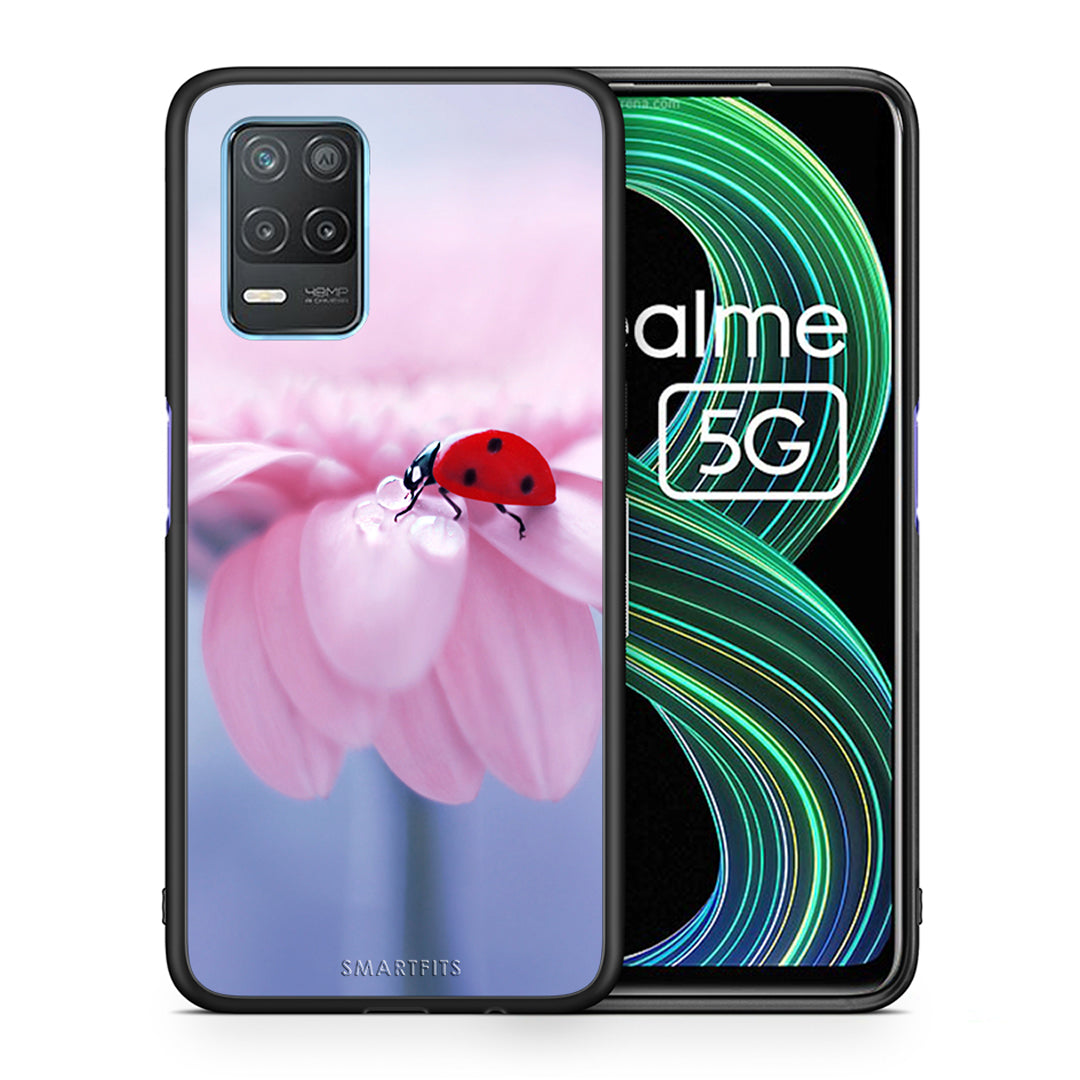 Ladybug Flower - Realme 8 5G θήκη