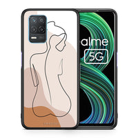 Thumbnail for LineArt Woman - Realme 8 5G θήκη