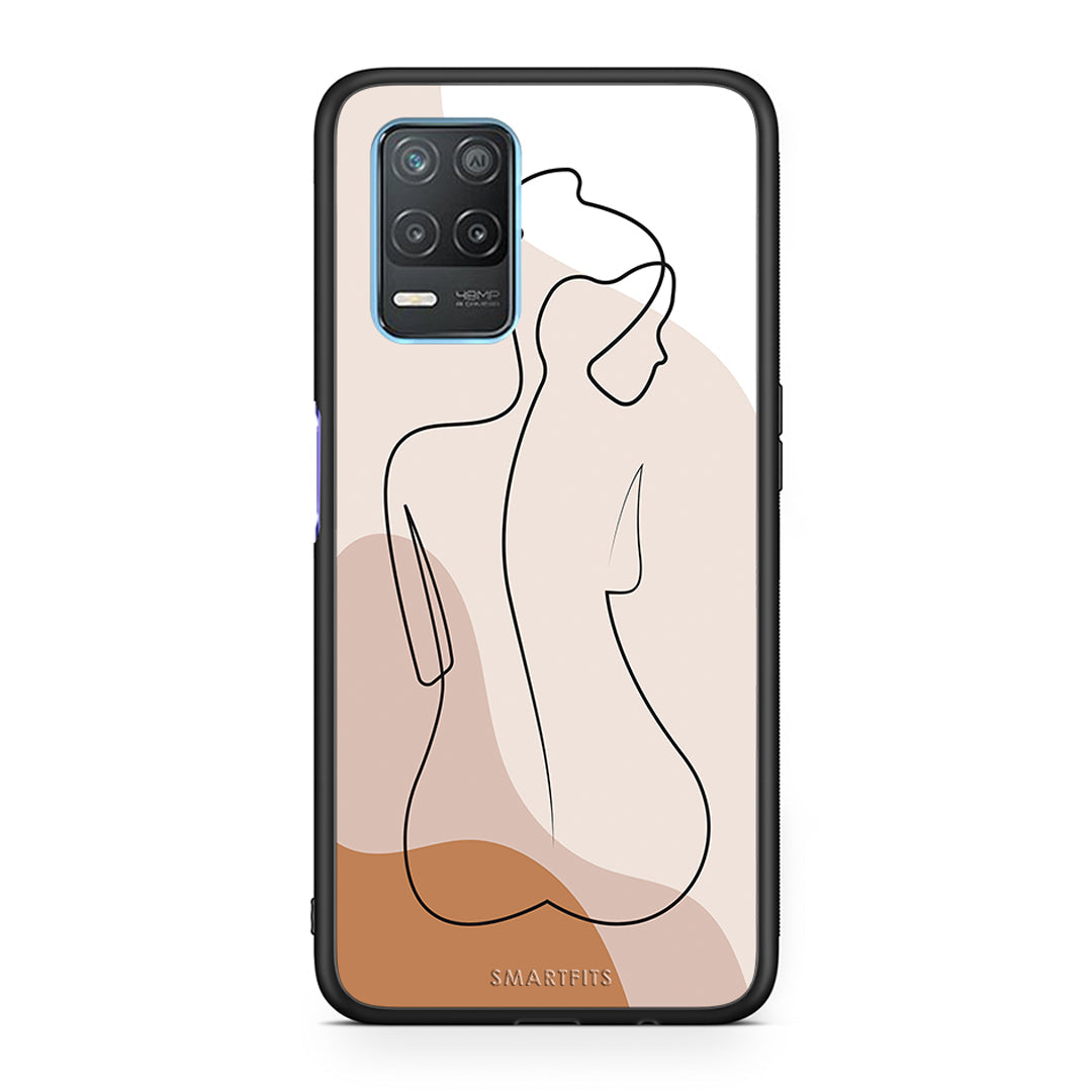LineArt Woman - Realme 8 5G θήκη
