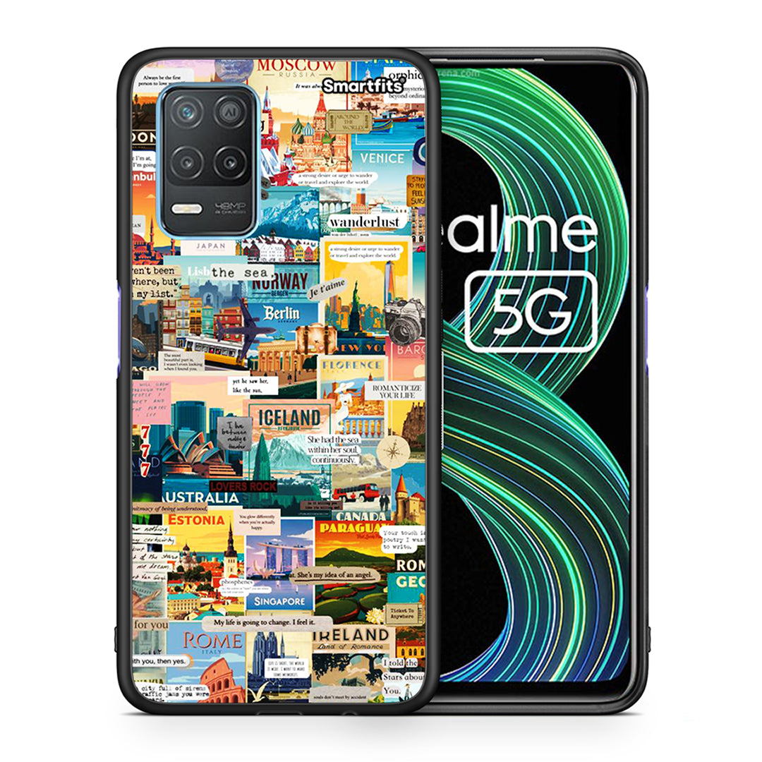 Live To Travel - Realme 8 5G θήκη