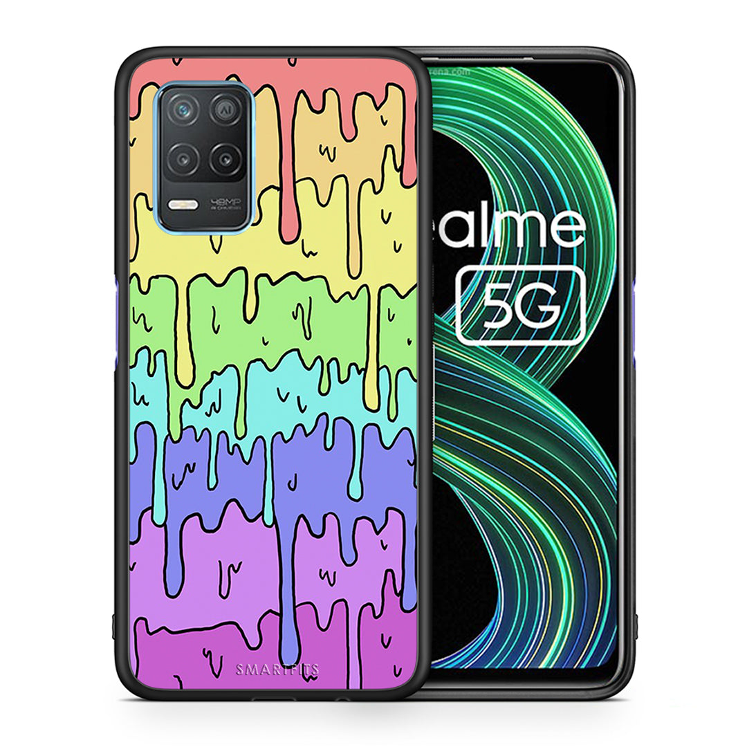 Melting Rainbow - Realme 8 5G θήκη