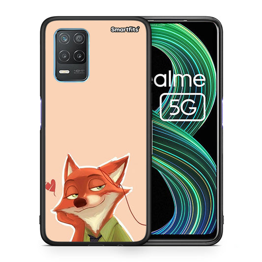 Nick Wilde And Judy Hopps Love 1 - Realme 8 5G θήκη