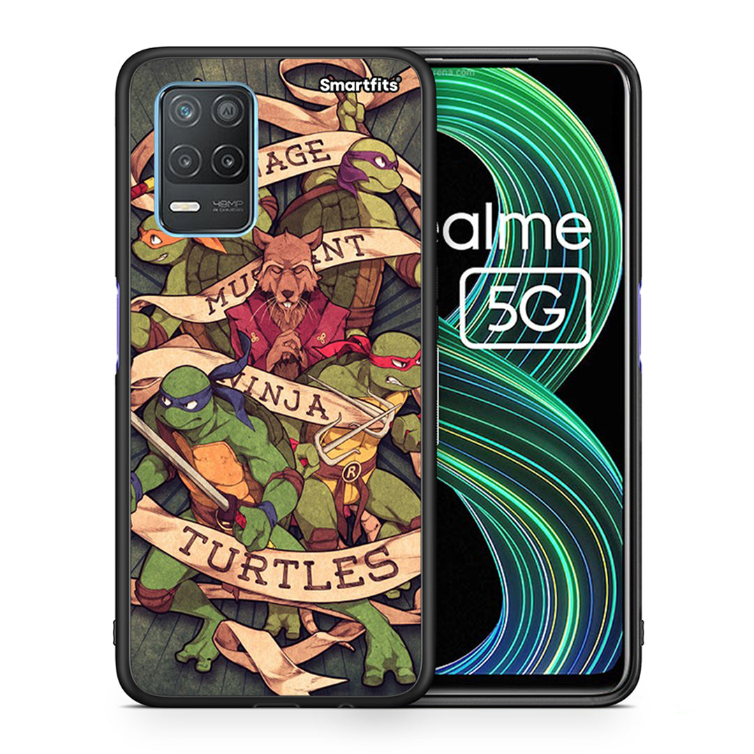 Ninja Turtles - Realme 8 5G θήκη