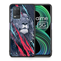 Thumbnail for PopArt Lion Designer - Realme 8 5G θήκη
