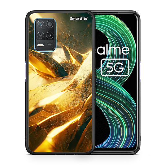Real Gold - Realme 8 5G θήκη