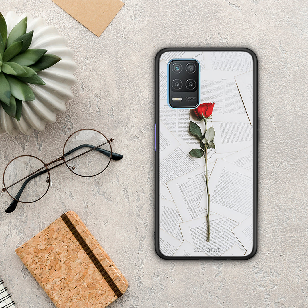Red Rose - Realme 8 5G θήκη