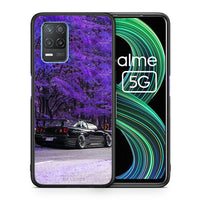 Thumbnail for Θήκη Αγίου Βαλεντίνου Realme 8 5G Super Car από τη Smartfits με σχέδιο στο πίσω μέρος και μαύρο περίβλημα | Realme 8 5G Super Car case with colorful back and black bezels