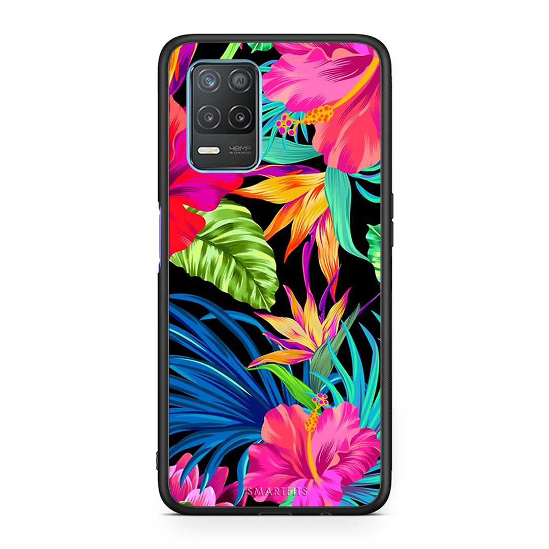 Tropical Flowers - Realme 8 5G θήκη