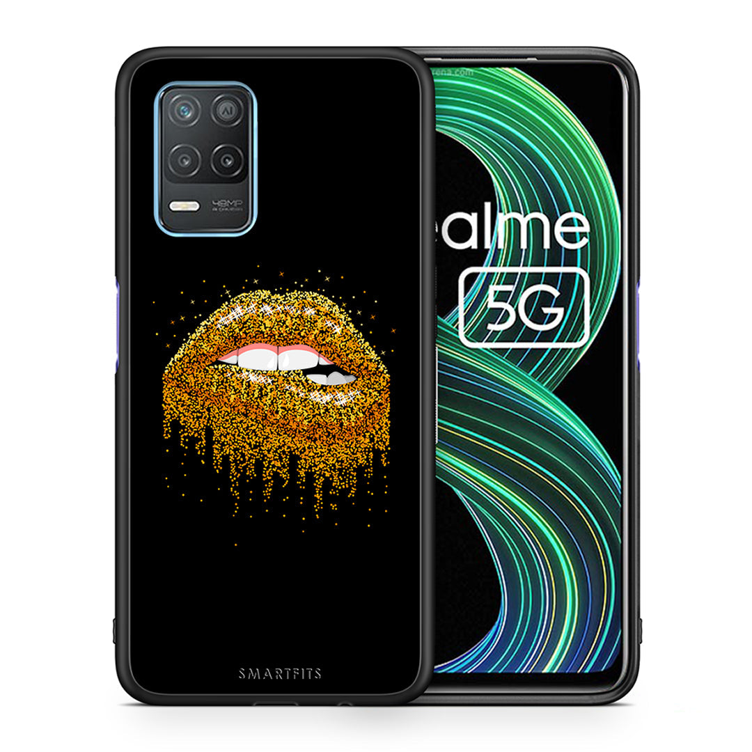 Valentine Golden - Realme 8 5G θήκη