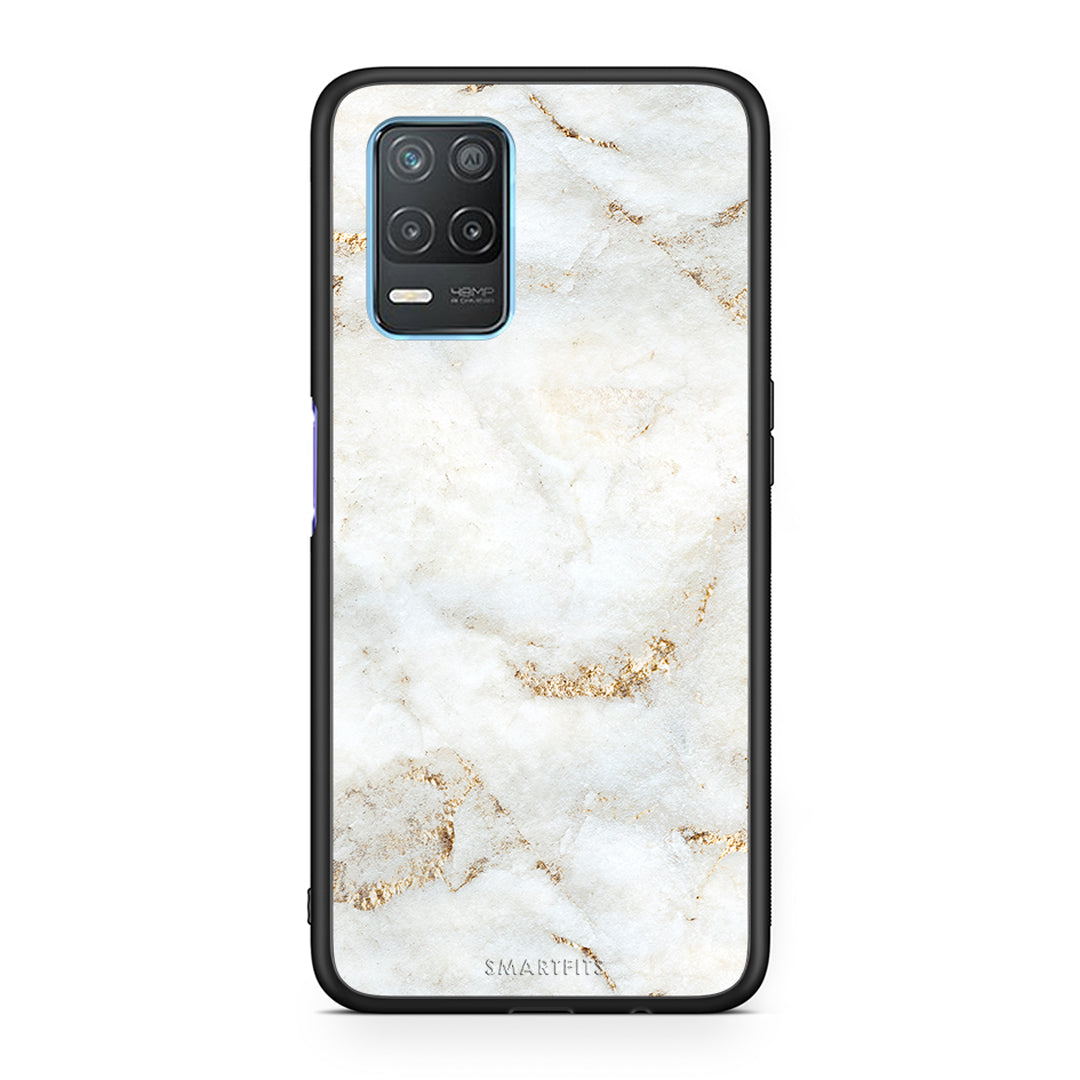 White Gold Marble - Realme 8 5G θήκη