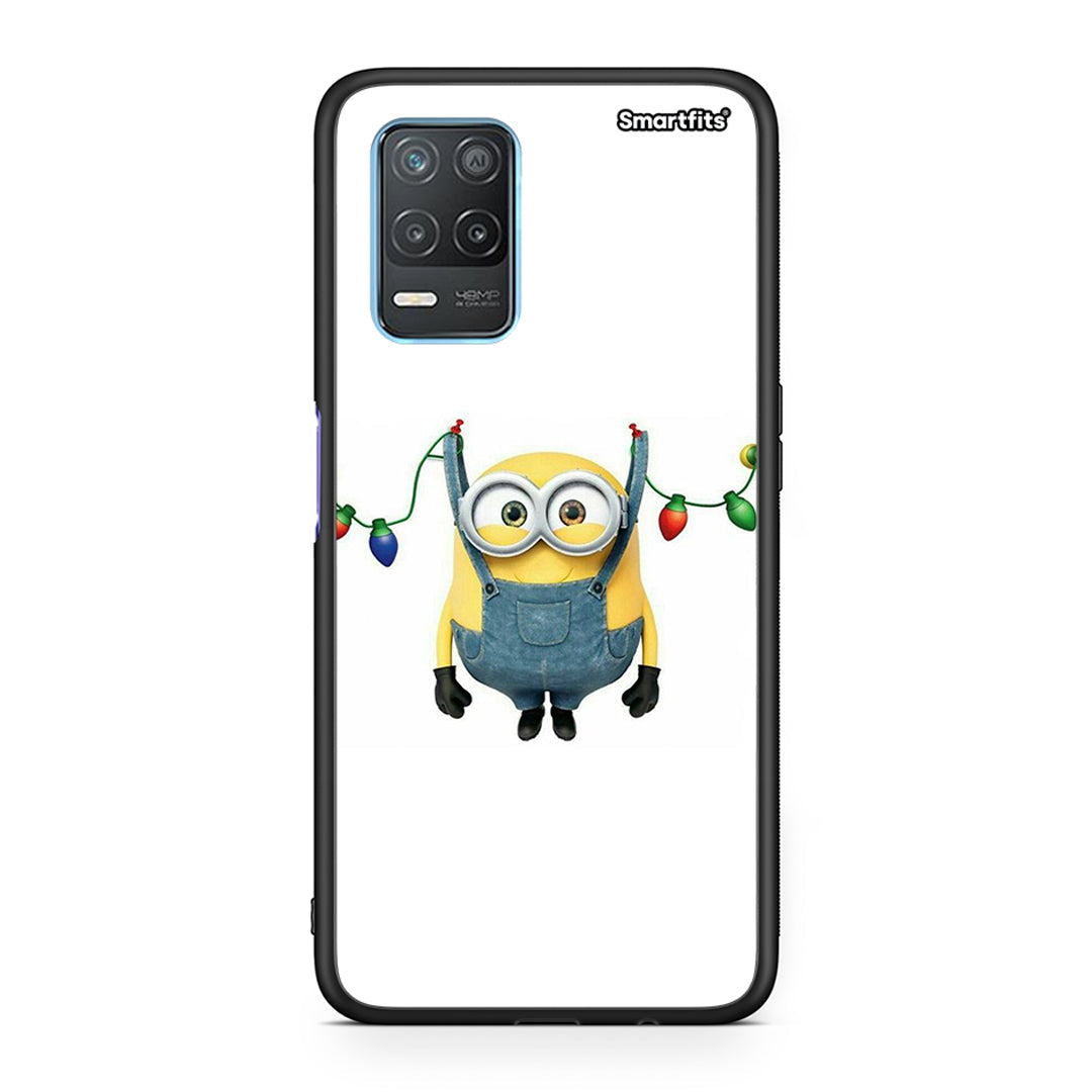 Xmas Minion Lights - Realme 8 5G θήκη