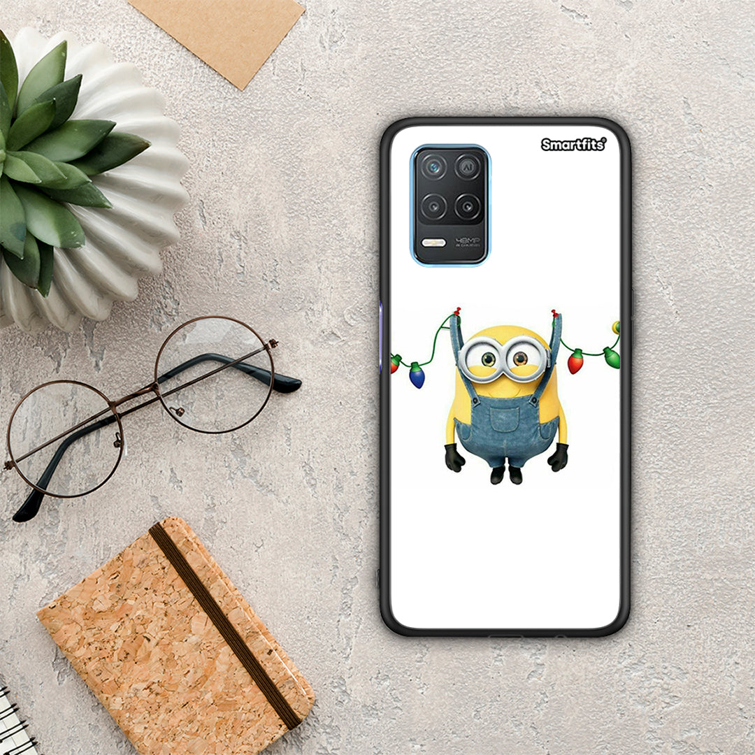 Xmas Minion Lights - Realme 8 5G θήκη