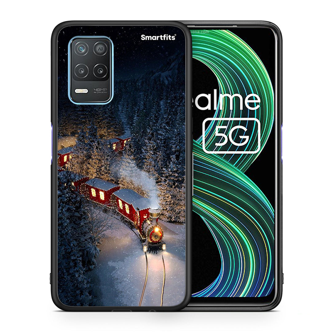 Xmas Train - Realme 8 5G θήκη