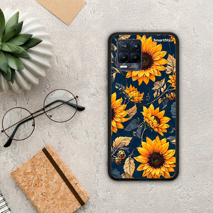 Autumn Sunflowers - Realme 8 / 8 Pro θήκη