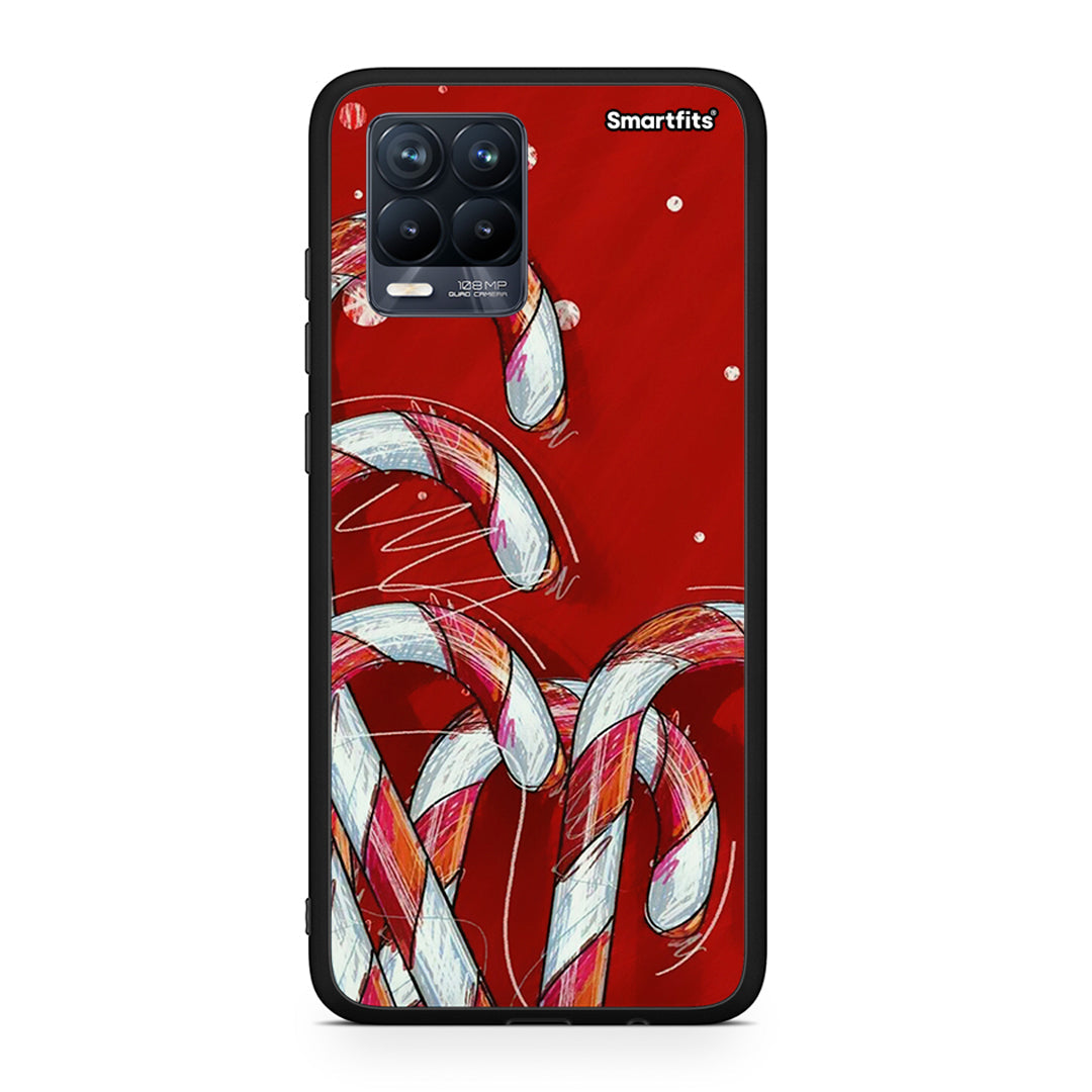 Candy Cane - Realme 8 / 8 Pro θήκη