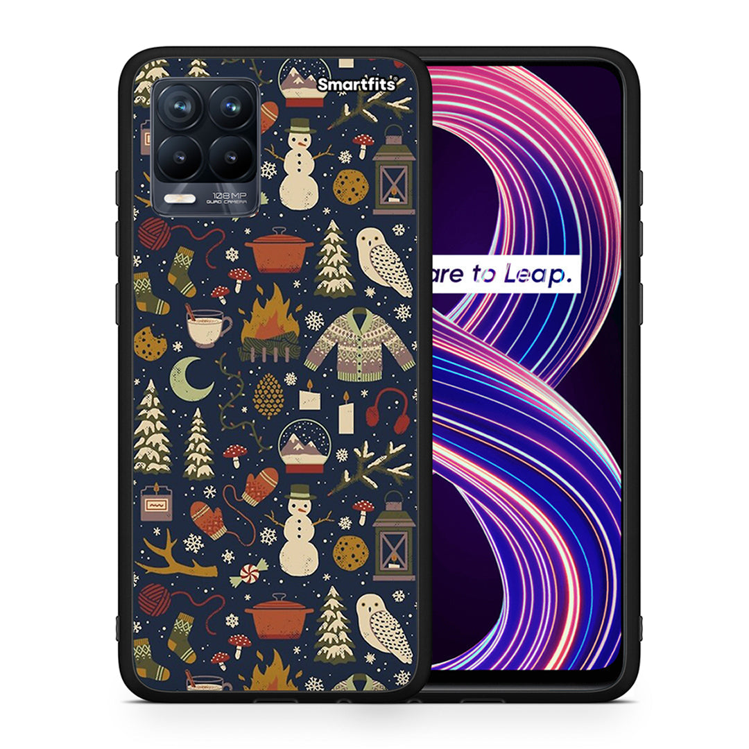 Christmas Elements - Realme 8 / 8 Pro θήκη