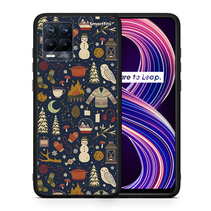 Christmas Elements - Realme 8 / 8 Pro θήκη