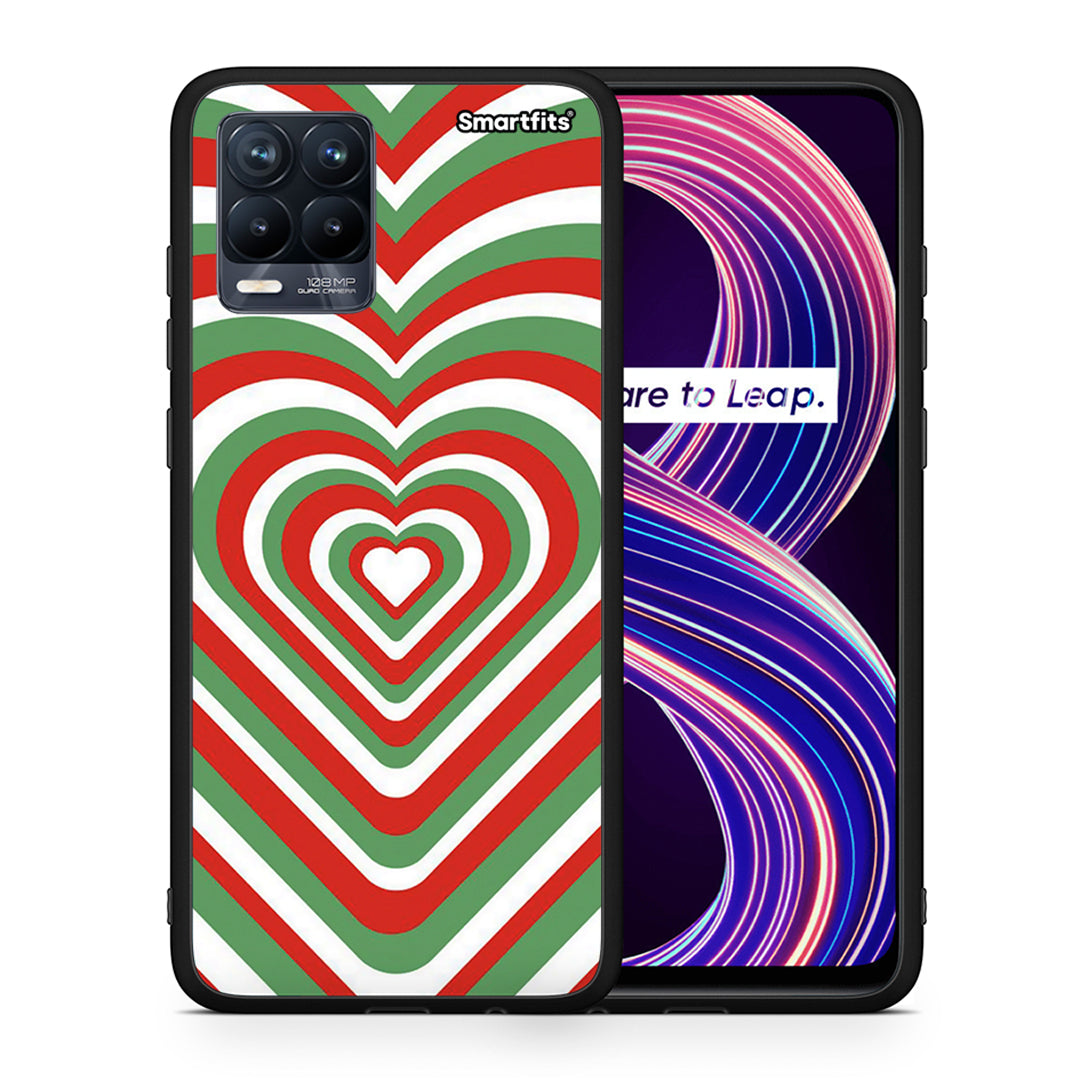 Christmas Hearts - Realme 8 / 8 Pro θήκη