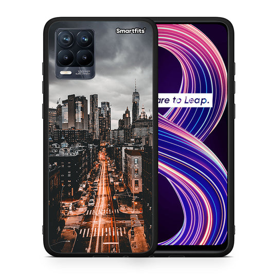 City Lights - Realme 8 / 8 Pro θήκη