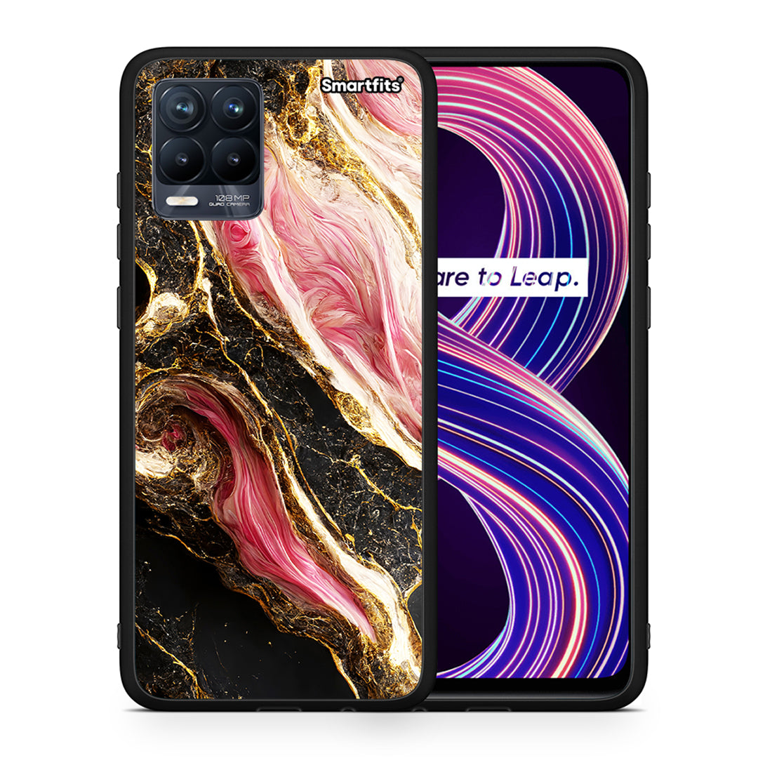Glamorous Pink Marble - Realme 8 / 8 Pro θήκη