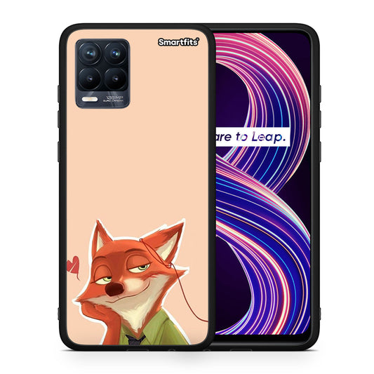 Nick Wilde And Judy Hopps Love 1 - Realme 8 / 8 Pro θήκη