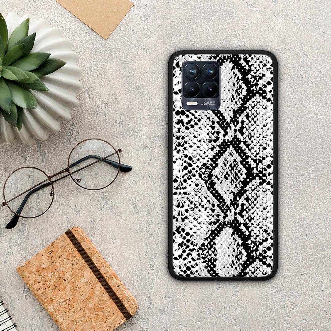 Animal White Snake - Realme 8 / 8 Pro θήκη