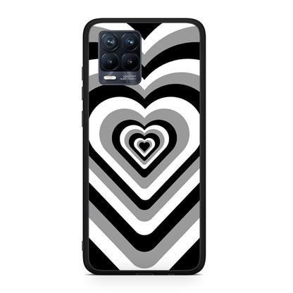 Black Hearts - Realme 8 / 8 Pro θήκη