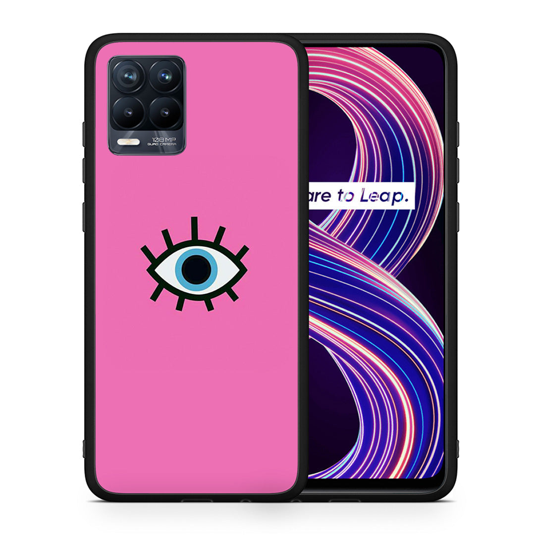 Blue Eye Pink - Realme 8 / 8 Pro θήκη